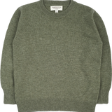Boy - Cashmere Round Neck Jumper With Elbow Patches