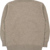 Boy - Cashmere Round Neck Jumper With Elbow Patches