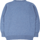 Boy - Cashmere Round Neck Jumper With Elbow Patches