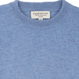 Boy - Cashmere Round Neck Jumper With Elbow Patches