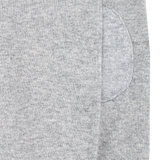 Boy - Cashmere Round Neck Jumper With Elbow Patches