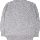 Boy - Cashmere Round Neck Jumper With Elbow Patches