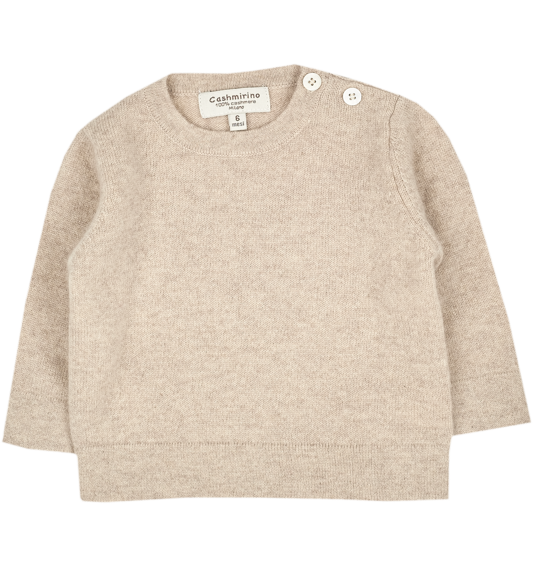 Boy - Round neck Cashmere Jumper