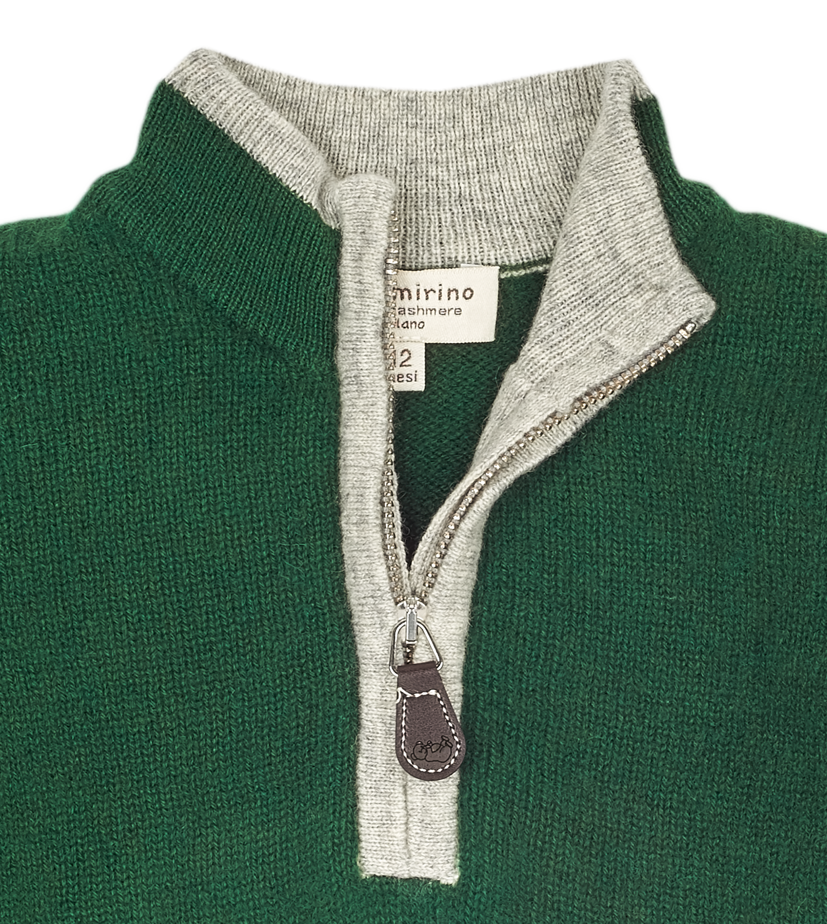Baby Boy - Leon 100% Cashmere High Neck Jumper