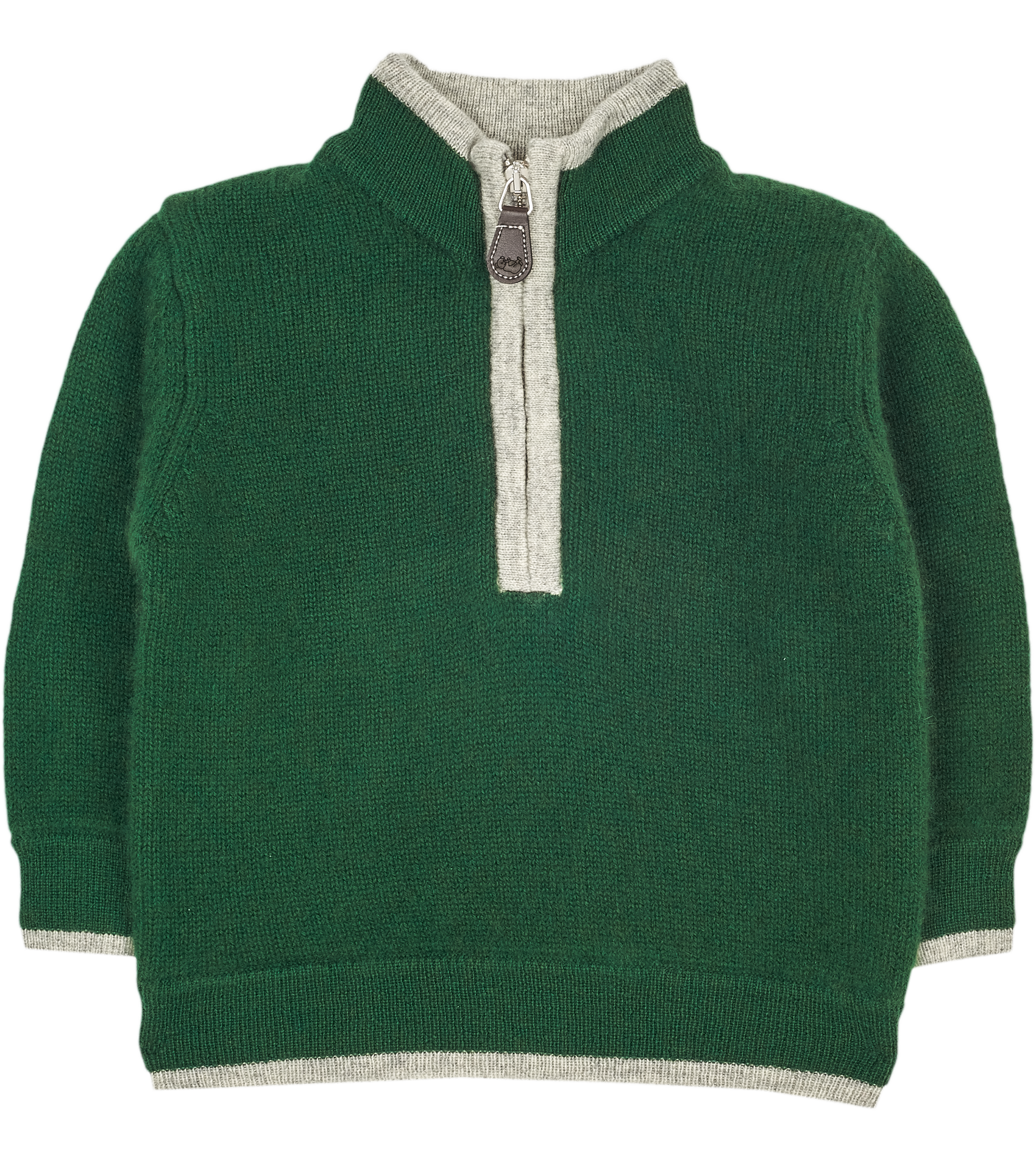 Baby Boy - Leon 100% Cashmere High Neck Jumper