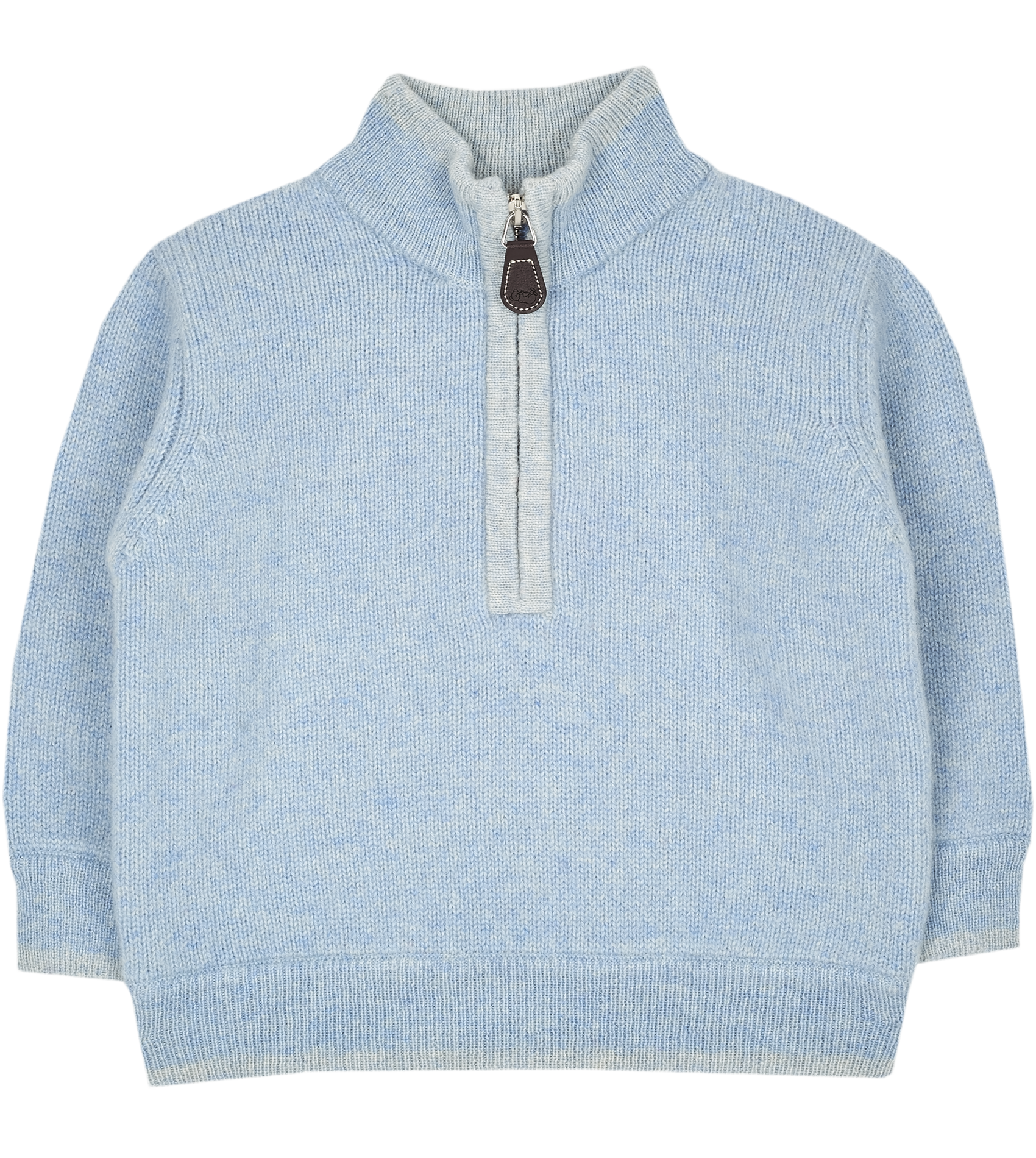 Baby Boy - Leon 100% Cashmere High Neck Jumper