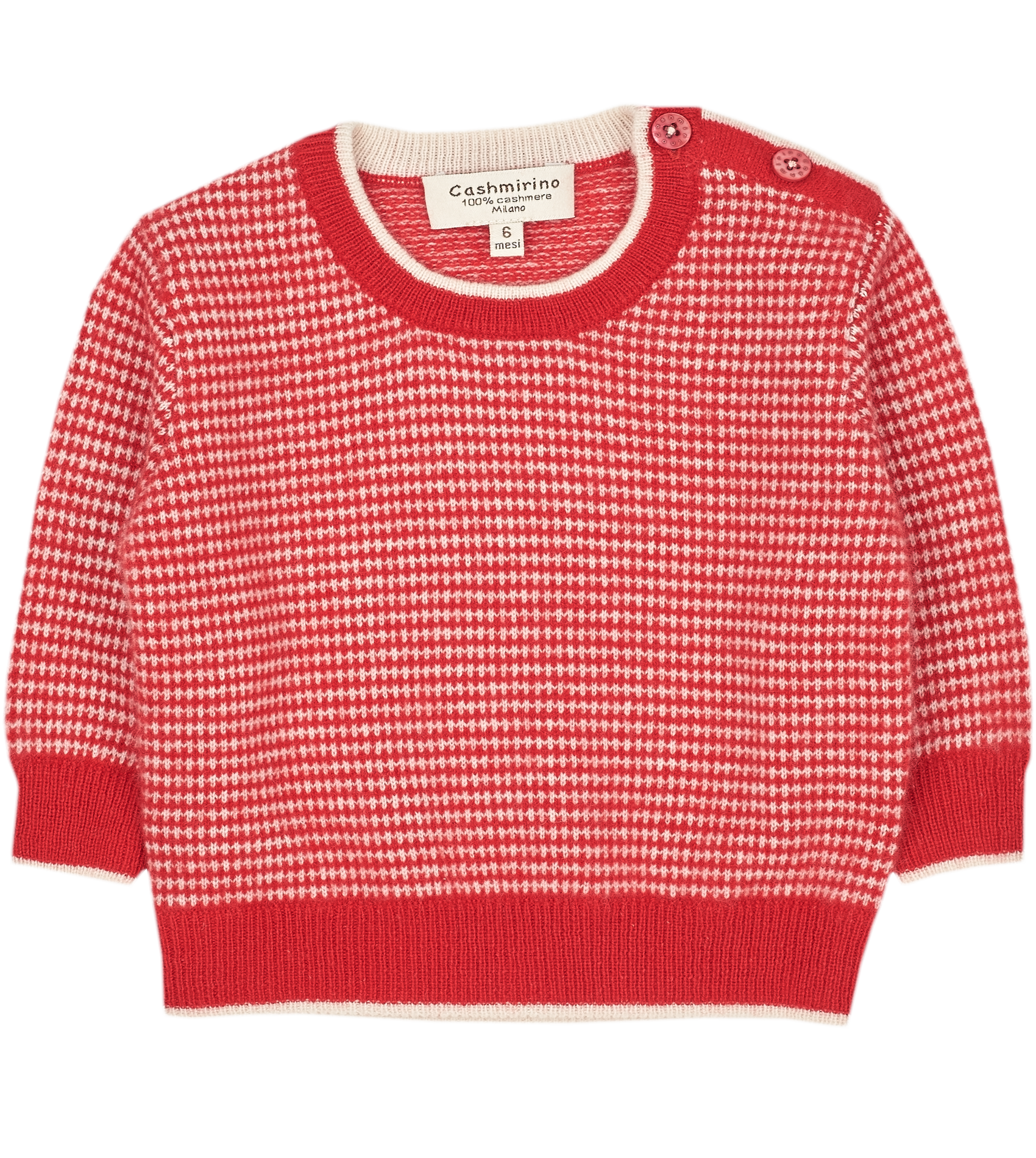 Baby Boy - Rudolph 100% Cashmere Jumper