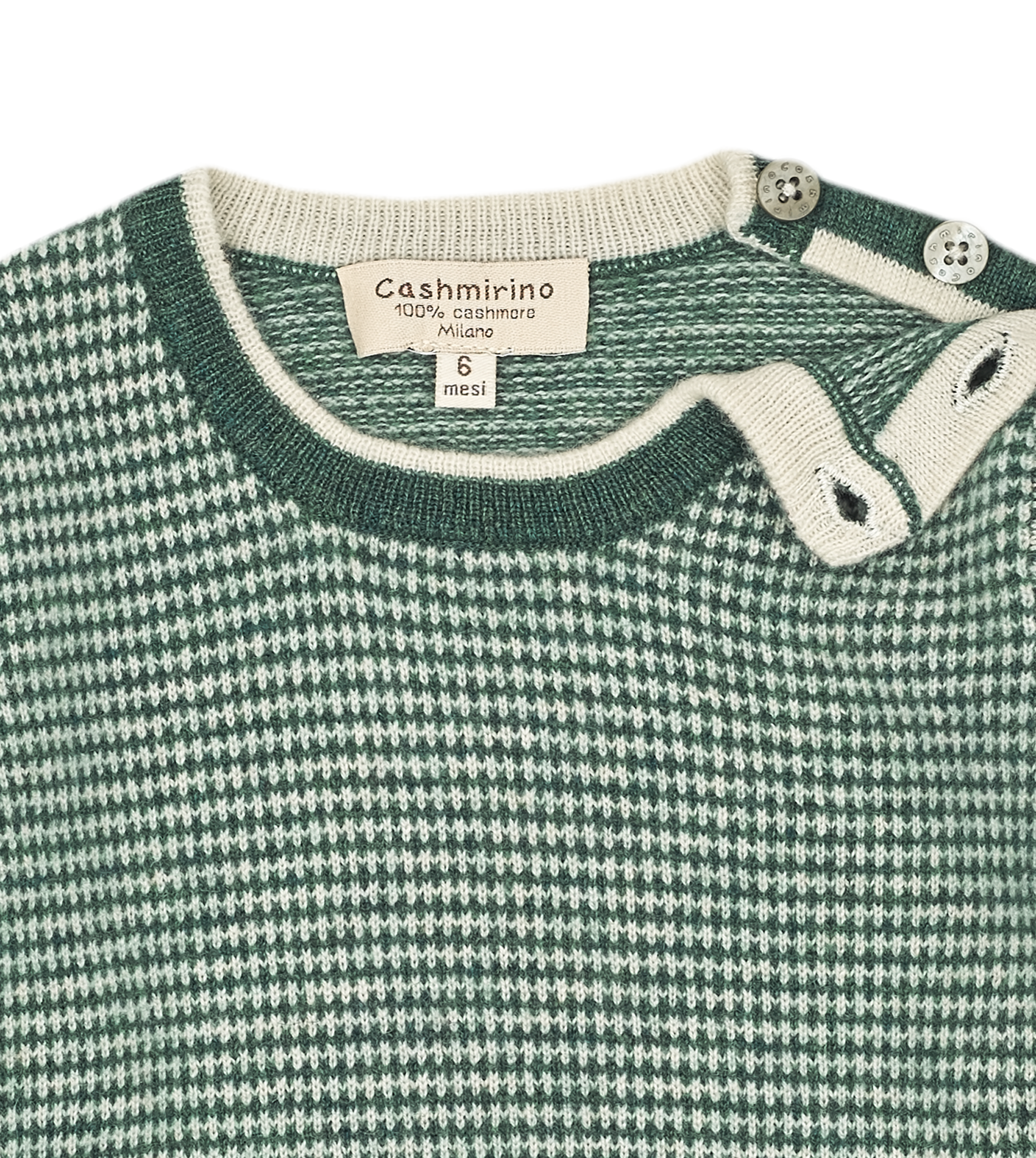 Baby Boy - Rudolph 100% Cashmere Jumper