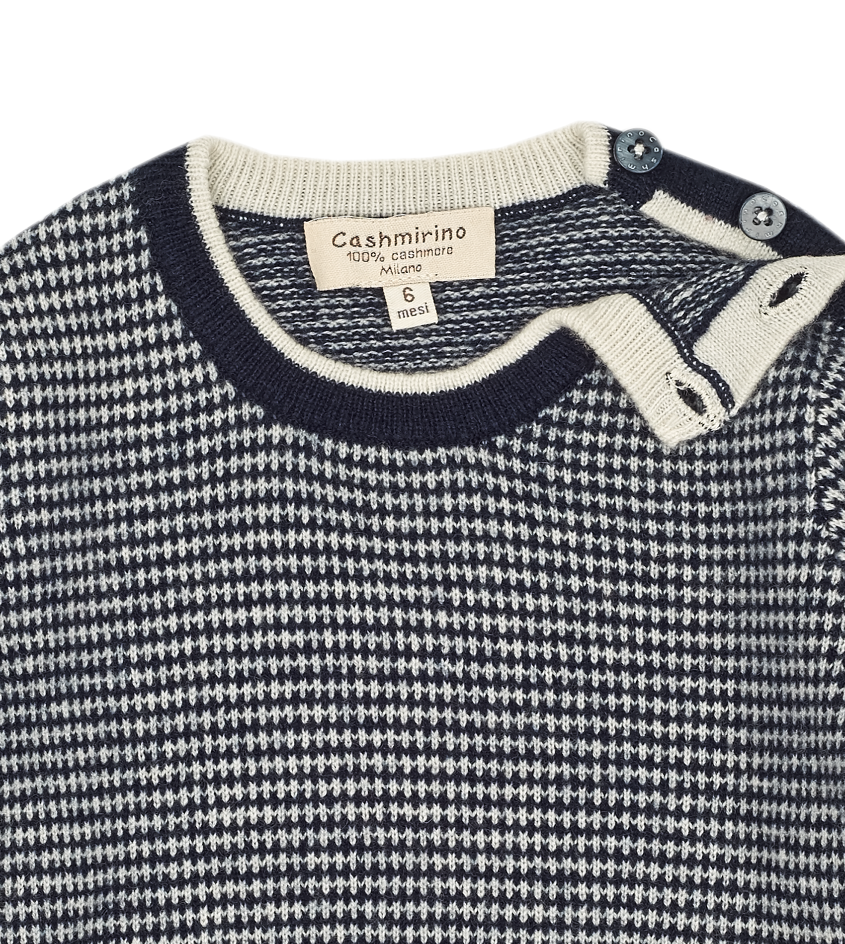 Baby Boy - Rudolph 100% Cashmere Jumper