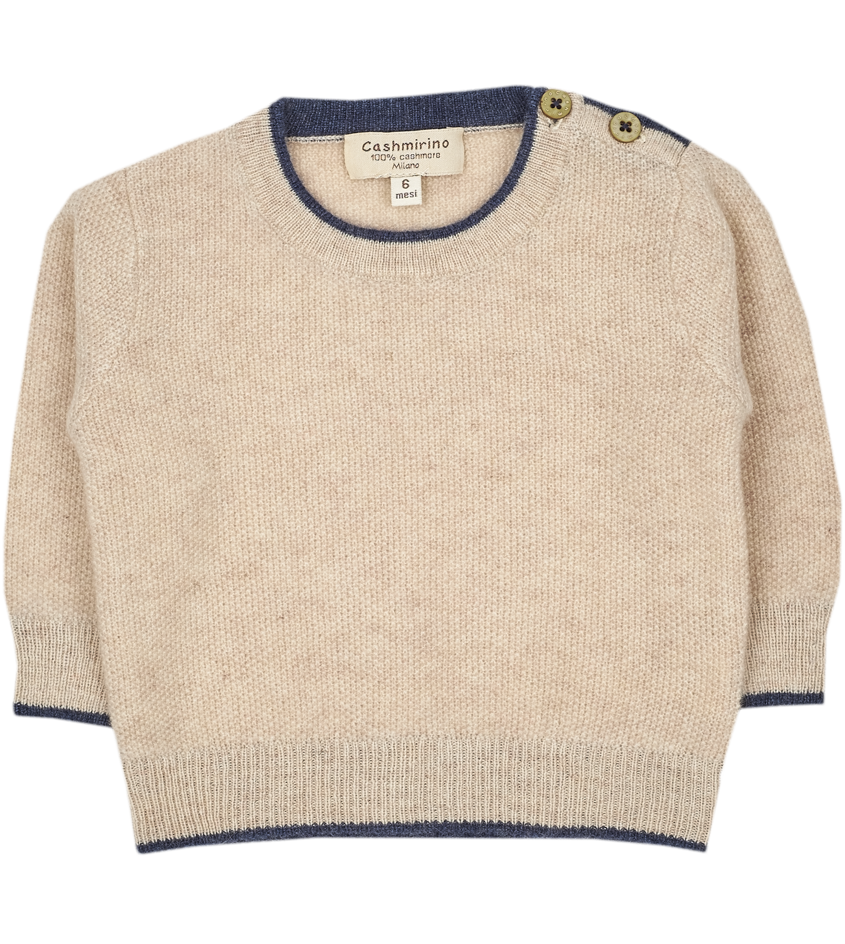 Baby Boy - Tito 100% Cashmere Jumper
