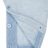 Baby Boy - Taylor 100% Cashmere Linen Stitch Romper