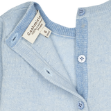 Baby Boy - Taylor 100% Cashmere Linen Stitch Romper