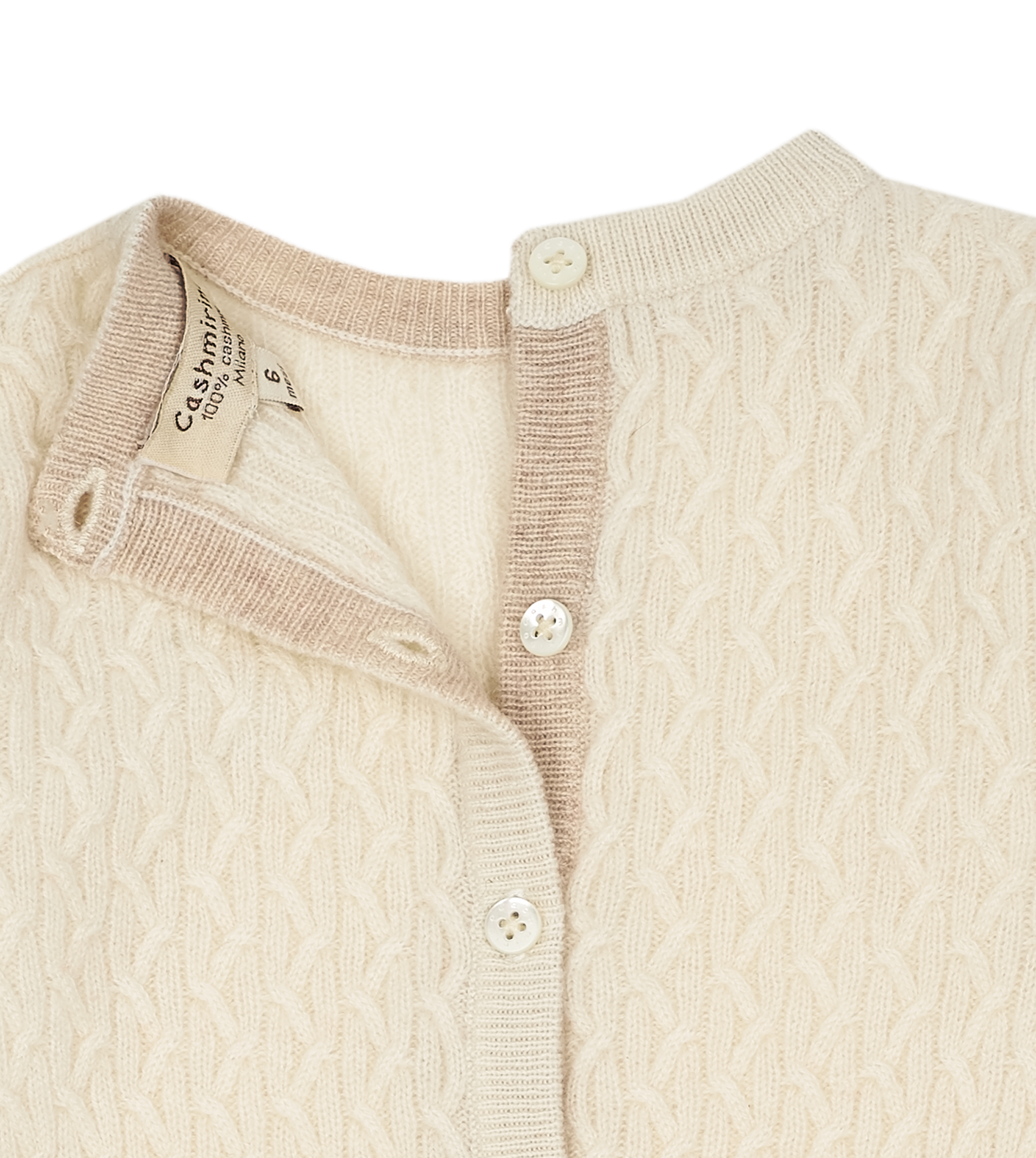 Baby Boy - Harvey 100% Cashmere Romper