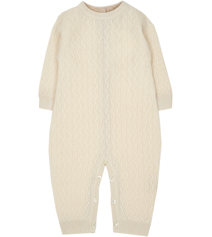 Baby Boy - Harvey 100% Cashmere Romper