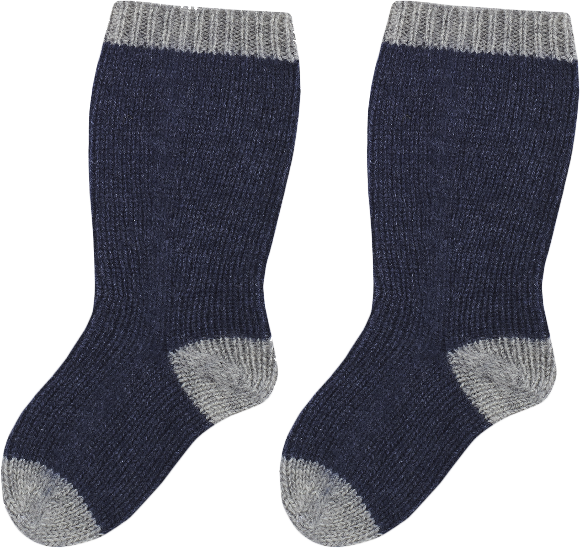 Baby Boy - Reagan 100% Cashmere Knitted Socks