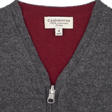 Boy - Cashmere Reversible V-Neck Sleeveless Cardigan