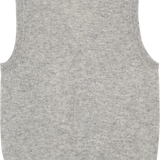 Boy - Benjamin 100% Cashmere V-Neck Sleeveless Cardigan With Pocket