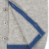 Boy - Benjamin 100% Cashmere V-Neck Sleeveless Cardigan With Pocket