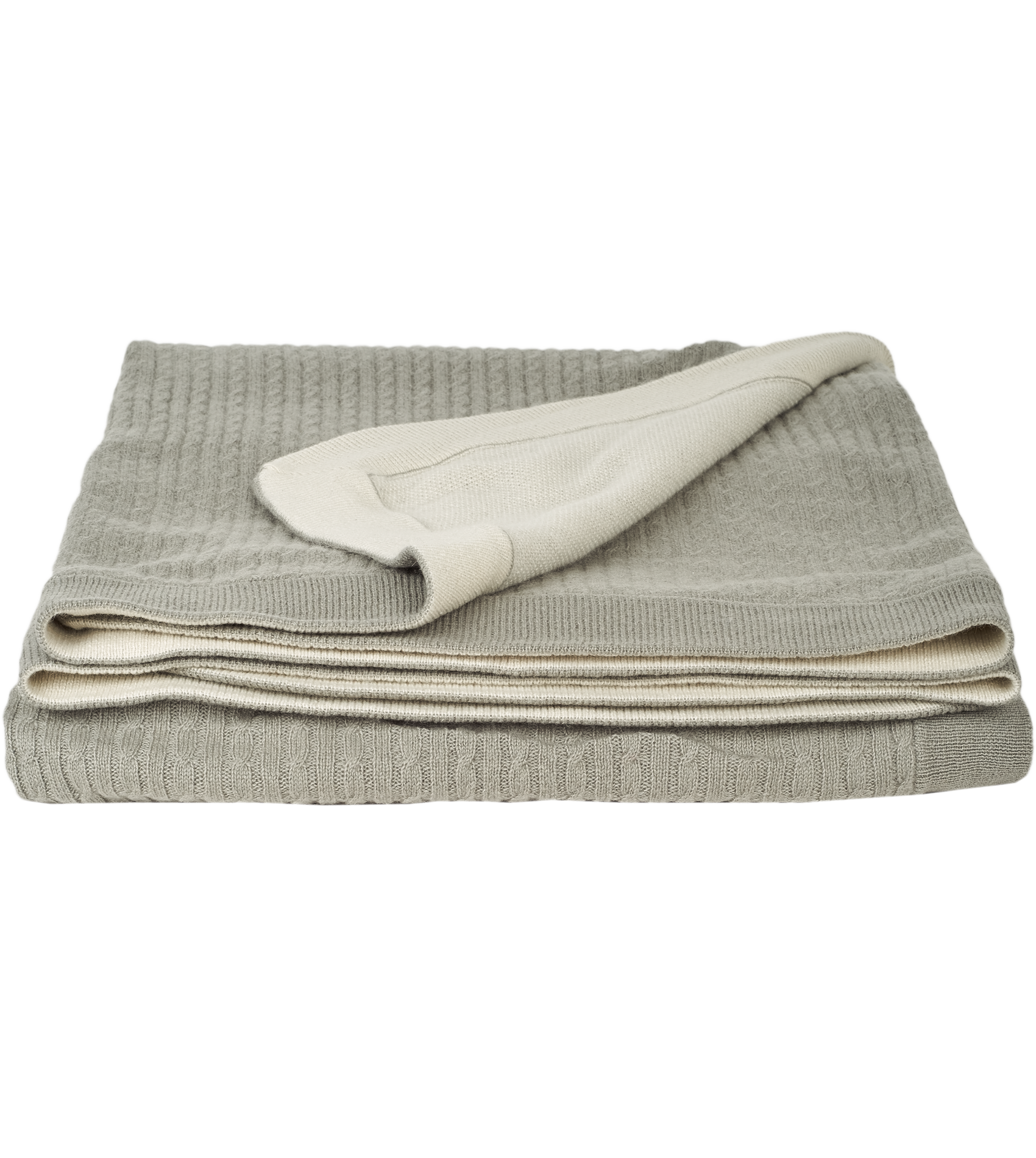 Unisex - Freddy Pure 100% Cashmere Reversible Blanket
