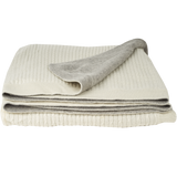 Unisex - Freddy Pure 100% Cashmere Reversible Blanket