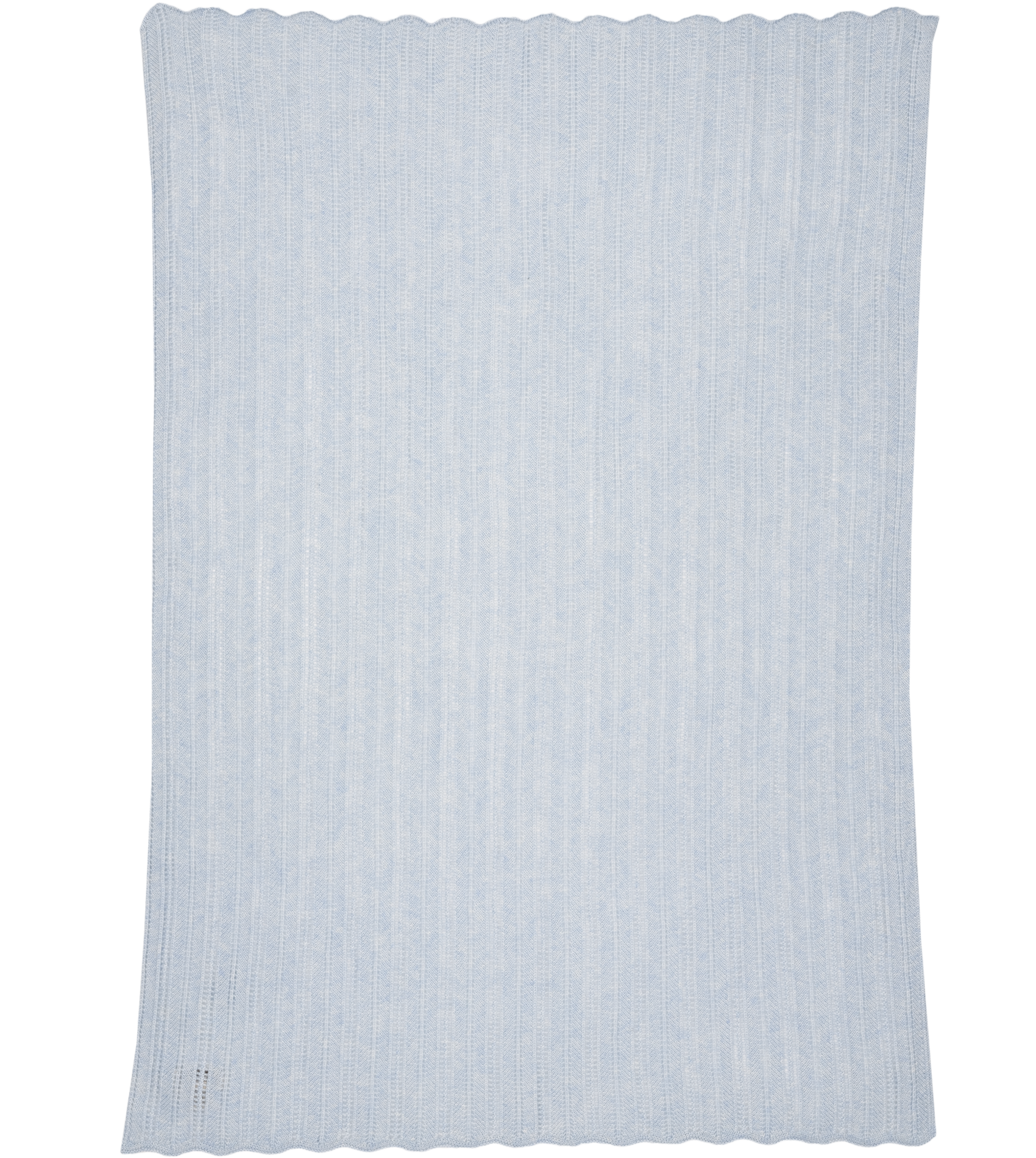 Unisex - Skyler Pure 100% Cashmere Blanket with Picot Border