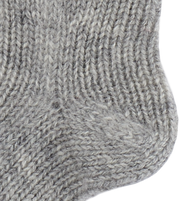 Baby Unisex - Cashmere Socks With Ribbed Hem