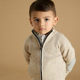 Boy - Mattia 100% Cashmere Zip-up Cardigan
