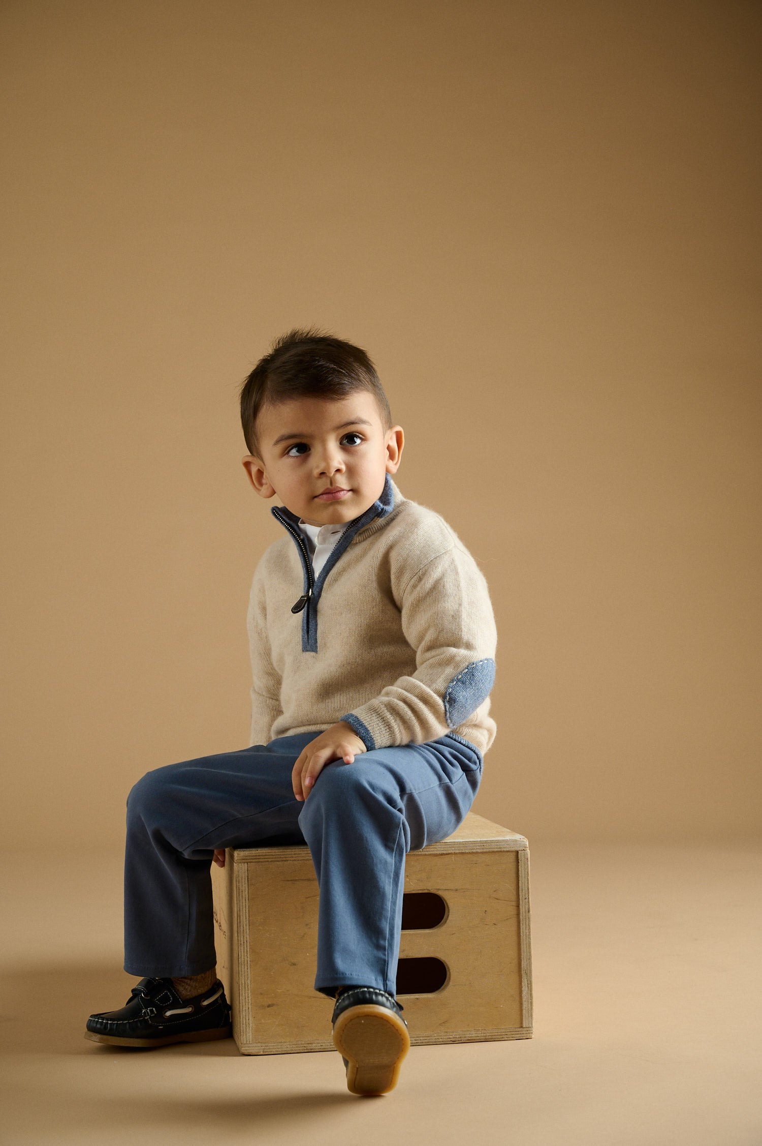 Boy - Leon 100% Cashmere High Neck jumper
