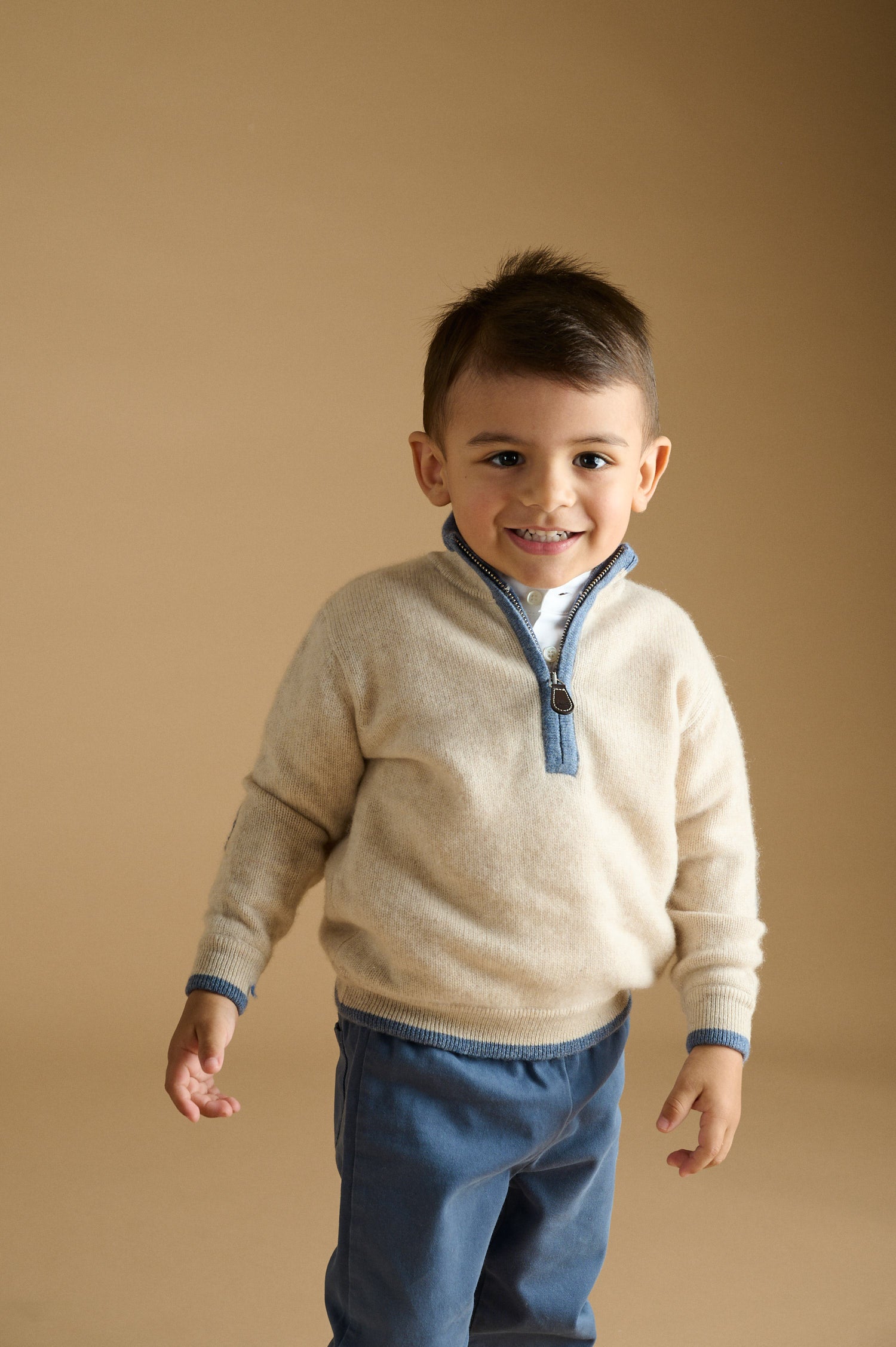 Boy - Leon 100% Cashmere High Neck jumper