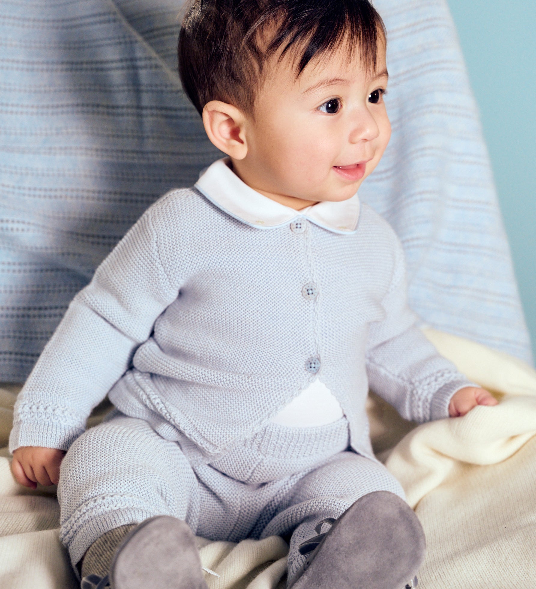Baby Boy - Huelva 100% Royal Alpaca jumper set