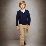 Boy - Vittorio 100% Cashmere V-Neck Jumper