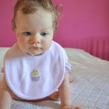 Baby Girl - Denise 100% Pima Cotton Bib