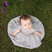 Baby Girl - Veronica Hand Embroidered Cotton Smocked Dress
