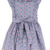 Baby Girl - Gaia 100% Cotton Hand Embroidered Knee Length Dress