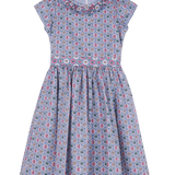 Girl - Gaia 100% Cotton Hand Embroidered Knee Length Dress