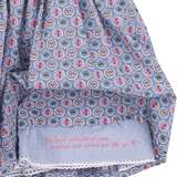 Girl - Gaia 100% Cotton Hand Embroidered Knee Length Dress