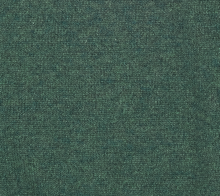 #Forest green melange l Beige