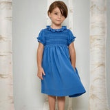 Girl - Elisa Leather Ballerina Shoes With Bow