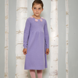 Girl - Rosa 100% Cashmere Tunisian Stitch Dress