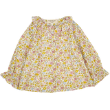 Baby Girl - Callie 100% Cotton Blouse with Pleats and Ruffle Collar