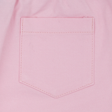 Baby Girl - Cotton Capri Pants With Floral Detail
