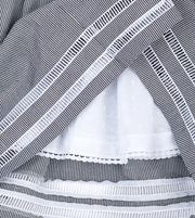 Girl - 100% Cotton Dress With Posey