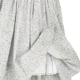 Girl - Cristina Hand Embroidered 100% Cotton Smocked Knee Length Dress