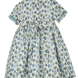 Baby Girl - Lottie 100% Cotton Smocked Knee Length Dress in Heartlocket Print