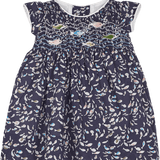 Baby Girl - Federica 100% Cotton Hand Embroidered Smocked Dress