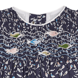 Baby Girl - Federica 100% Cotton Hand Embroidered Smocked Dress