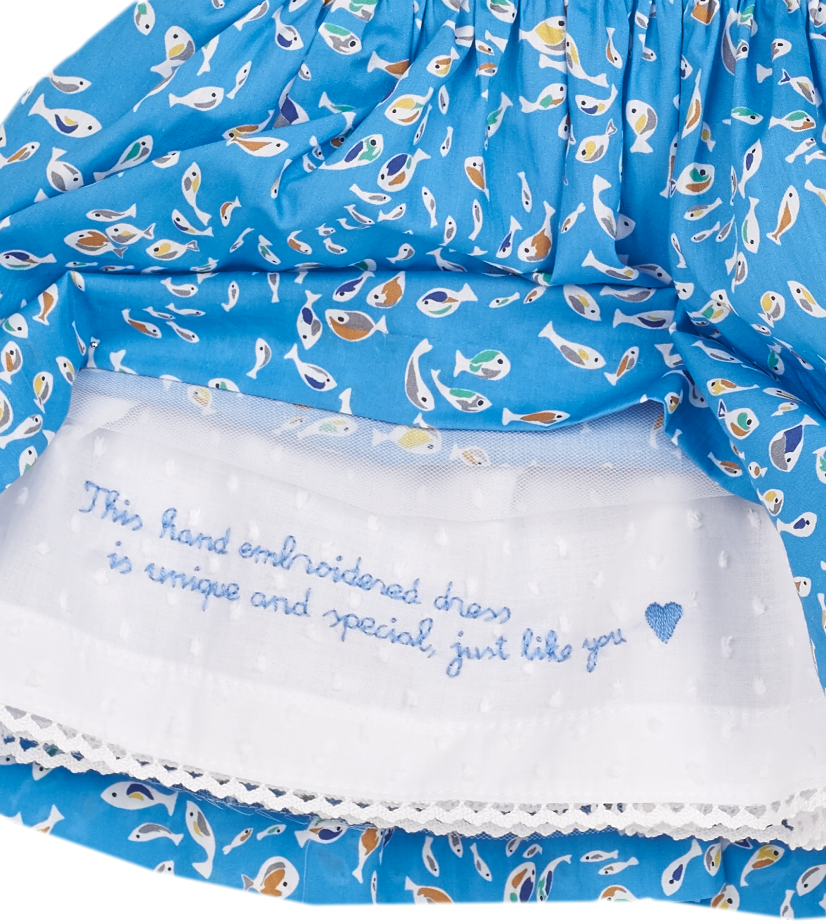 Girl - Ariel Cotton Knee Length Dress