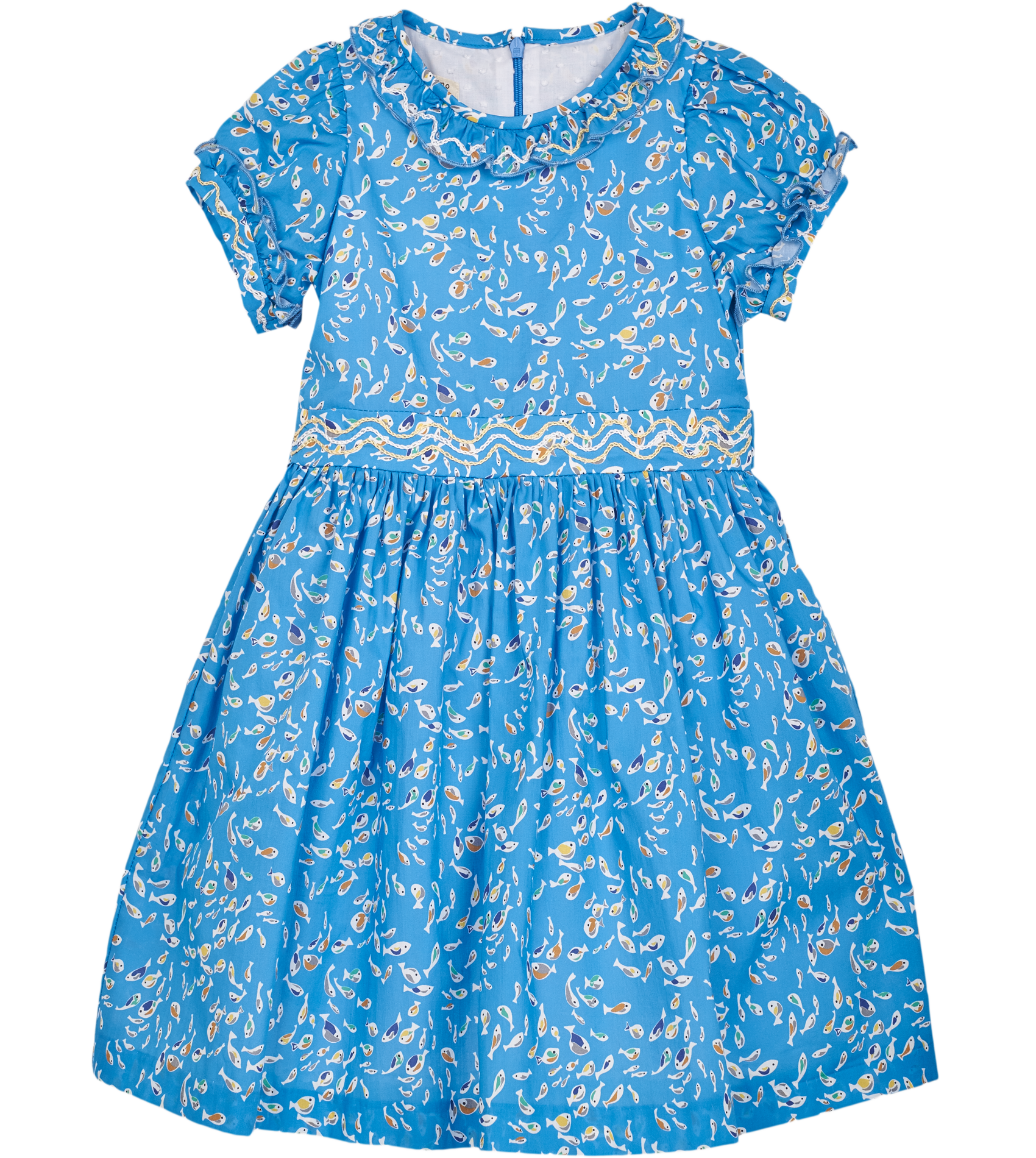 Girl - Ariel Cotton Knee Length Dress