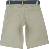 Boy - Sam 100% Cotton Shorts With Small Hem