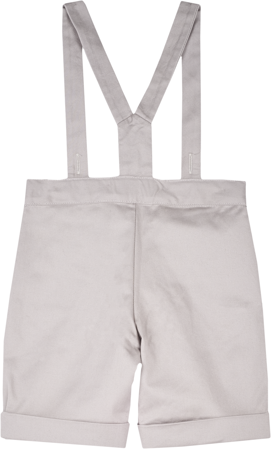 Grey shorts with braces sale